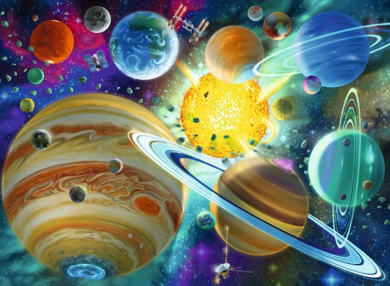 DMG Ravensburger Cosmic Connection (150 XXL pcs) (DAMAGED BOX)