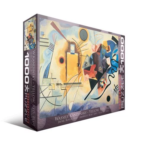 PFG Yellow-Red-Blue (Gelb-Rot-Blau), Wassily Kandinsky (Usage/Used - PUZZLES FOR GOOD)