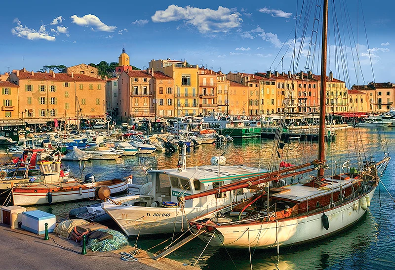PFG Old Port in Saint-Tropez (Usage/Used - PUZZLES FOR GOOD)