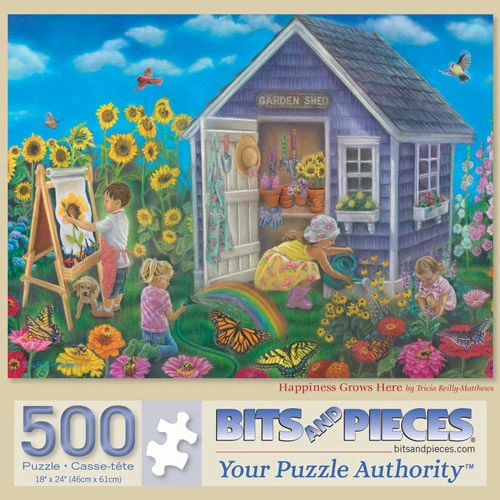 PFG Happiness Grows Here (Usagé/Used - PUZZLES FOR GOOD)
