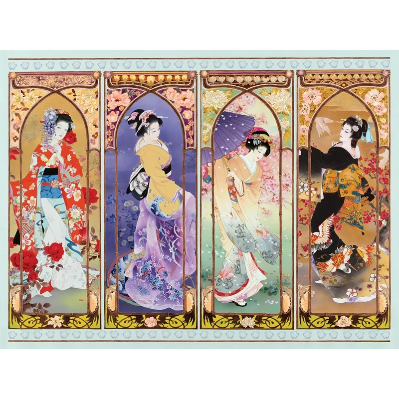 PFG Oriental Gate Quilt (Usagé/Used - PUZZLES FOR GOOD)