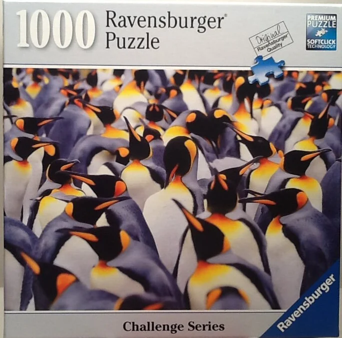 PFG Ravensburger Penguin Parade Challenge (1000pcs) (Usage/Used - PUZZLES FOR GOOD)