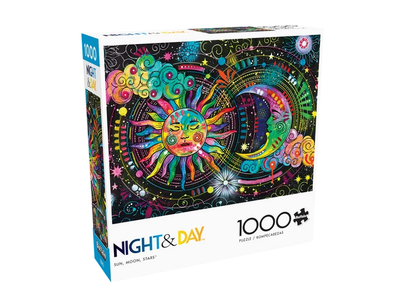 Night & Day - Sun Moon Stars (1000pcs)