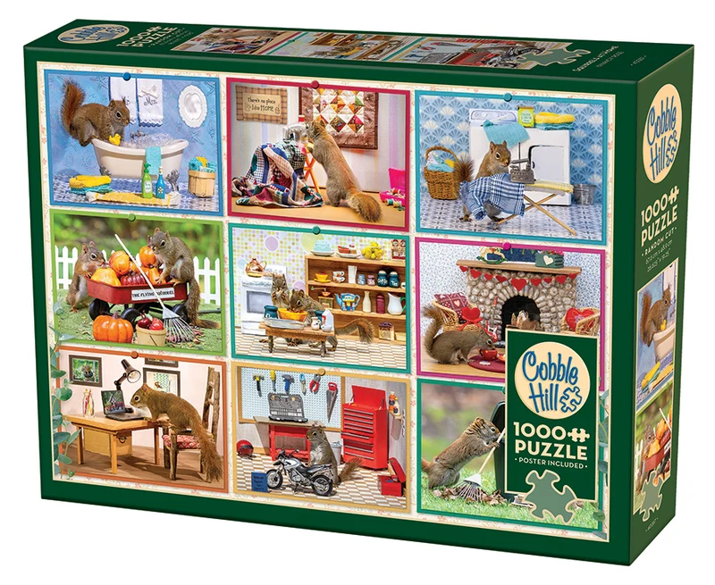 Squirrels at Home (1000pcs)