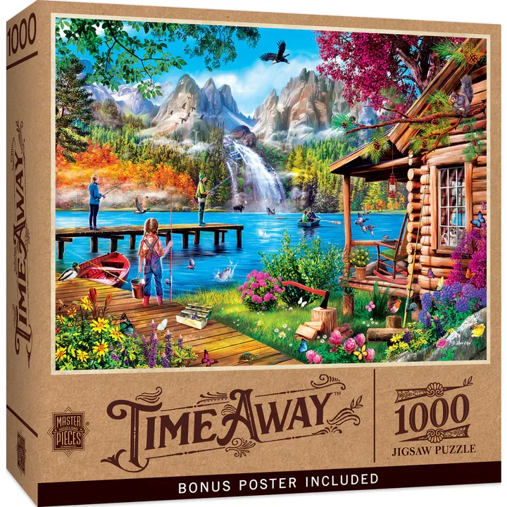 DMG Time Away - Fishing with Pappy, P.D.Moreno (1000pcs) (DAMAGED BOX)