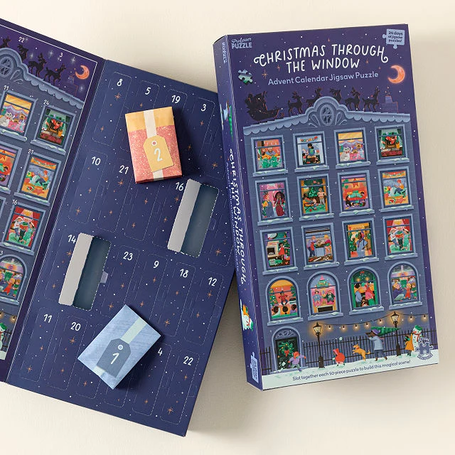 PFG Christmas Through the Window - 24 Days Advent Calendar (PUZZLES FOR GOOD)