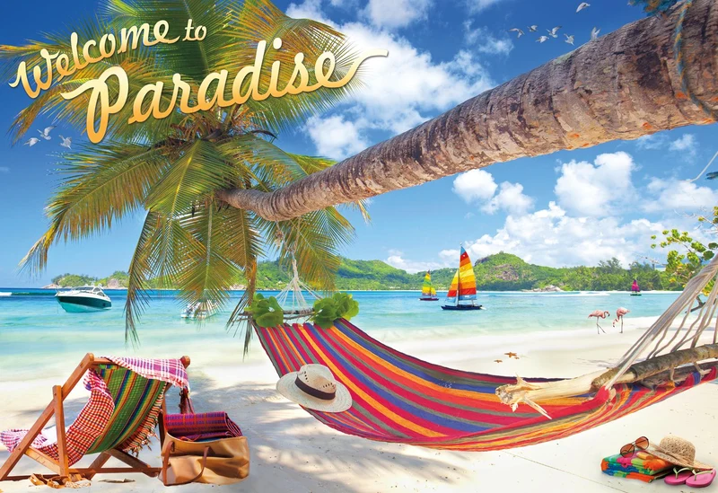 PFG Welcome To Paradise (2000pcs) (Usage/Used - PUZZLES FOR GOOD)