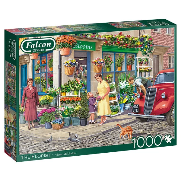 PFG The Florist, Victor McLindon (1000pcs) (Usage/Used - PUZZLES FOR GOOD)