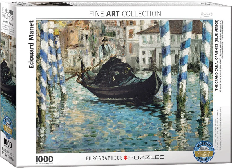 PFG The Grand Canal of Venice (Blue Venice), Edouard Manet (Usage/Used - PUZZLES FOR GOOD)