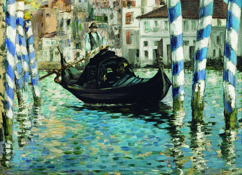PFG The Grand Canal of Venice (Blue Venice), Edouard Manet (Usage/Used - PUZZLES FOR GOOD)