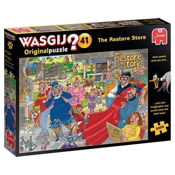 PFG Wasgij? Original #41 - The Restore Store (Usage/Used - PUZZLES FOR GOOD)