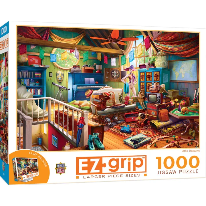 DMG Attic Treasures, Eduard (1000pcs) (EZ Grip) (DAMAGED BOX)