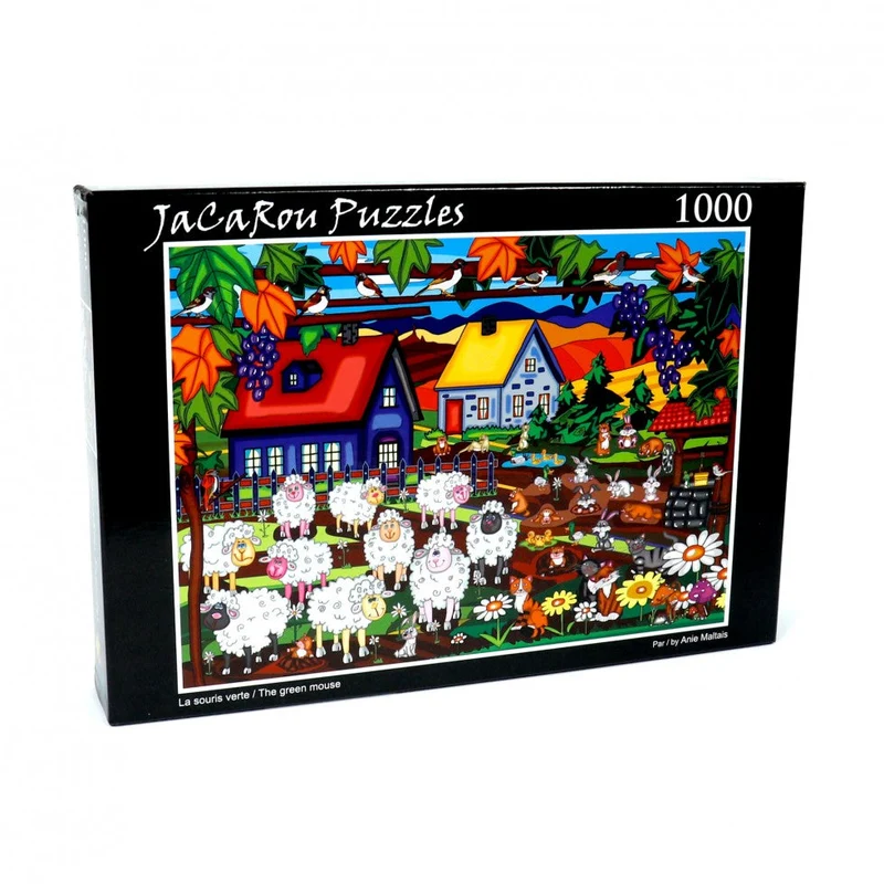 DMG The Green Mouse (La Souris Verte), Anie Maltais (1000pcs) (DAMAGED BOX)