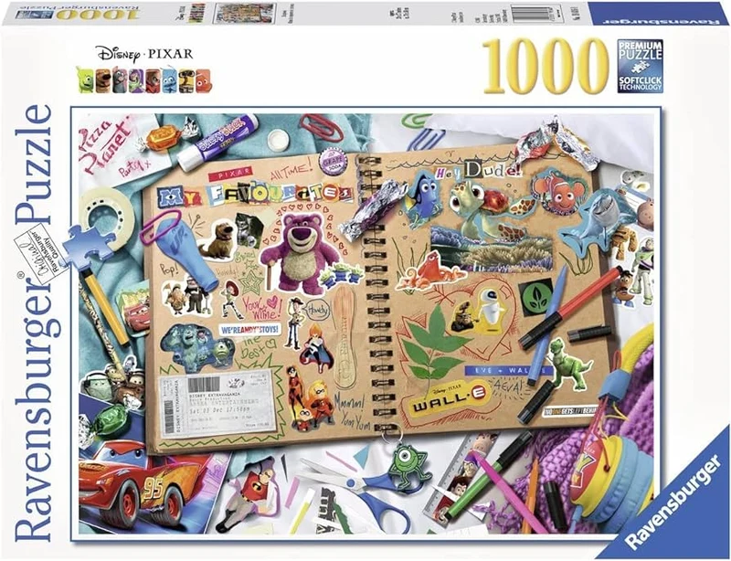 PFG Ravensburger Scrapbook - Disney/Pixar (Usage/Used - PUZZLES FOR GOOD)