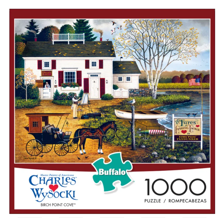 PFG Birch Point Cove, Charles Wysocki (Usage/Used - PUZZLES FOR GOOD)