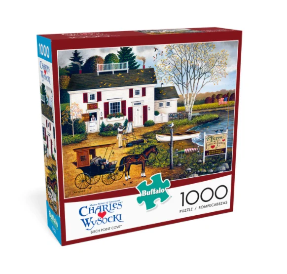 PFG Birch Point Cove, Charles Wysocki (Usage/Used - PUZZLES FOR GOOD)