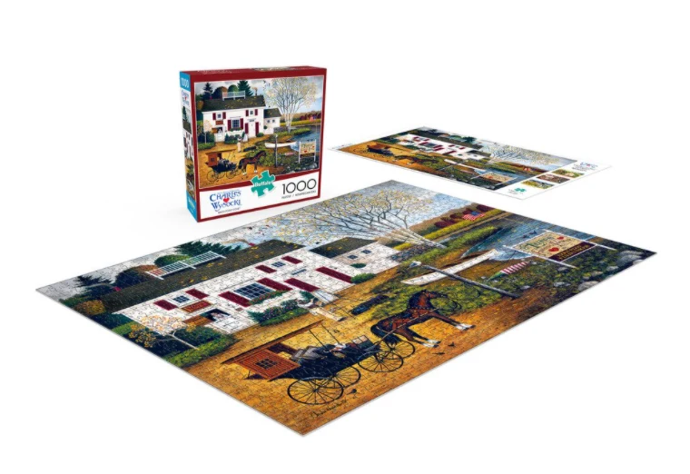 PFG Birch Point Cove, Charles Wysocki (Usage/Used - PUZZLES FOR GOOD)