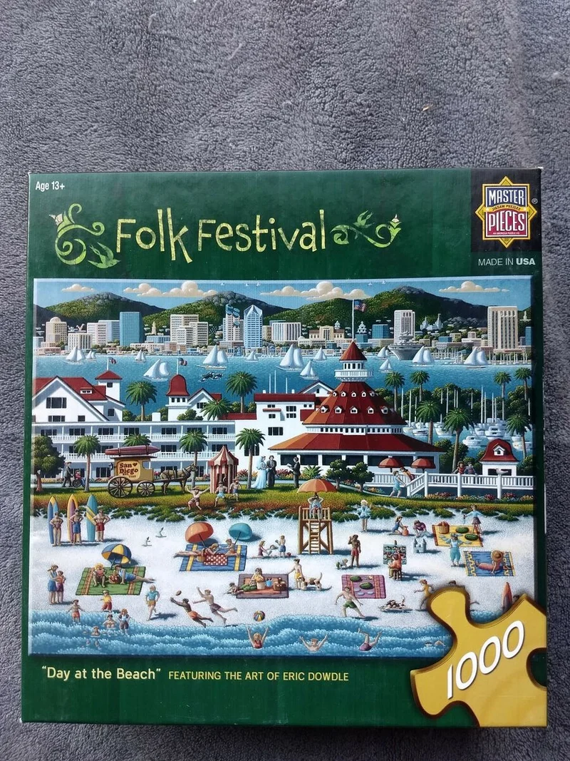 PFG Folk Festival - Day at the Beach (Usage/Used - PUZZLES FOR GOOD)