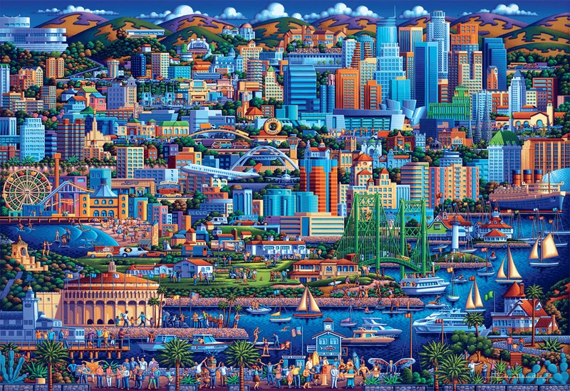 Los Angeles (2000pcs)