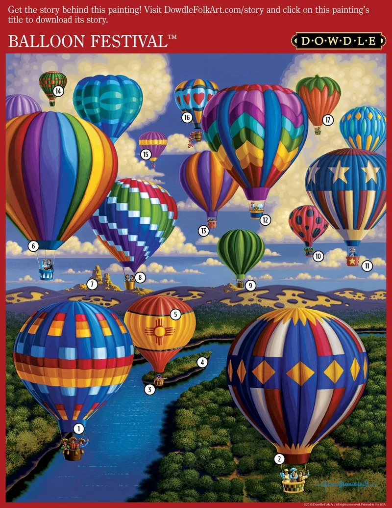 DMG Balloon Festival (500pcs) (DAMAGED BOX)