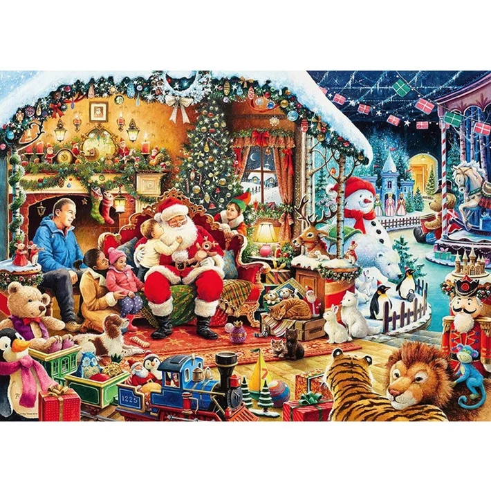 PFG Ravensburger Let's Visit Santa! (Usage/Used - PUZZLES FOR GOOD)