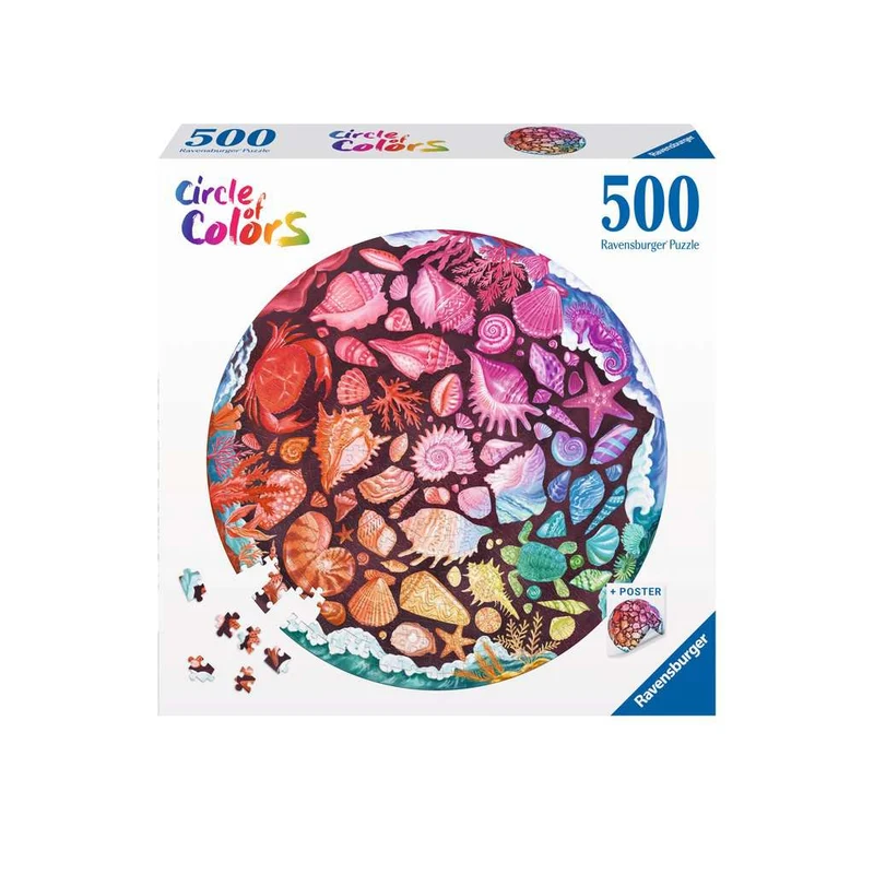 DMG Ravensburger Circle of Colors - Seashells (500pcs) (DAMAGED BOX)