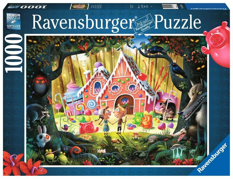DMG Ravensburger Classic Tales - Hansel and Gretel Beware! Dean MacAdam (1000pcs) (DAMAGED BOX)