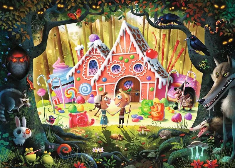 DMG Ravensburger Classic Tales - Hansel and Gretel Beware! Dean MacAdam (1000pcs) (DAMAGED BOX)