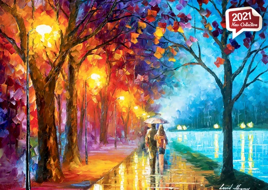 PFG Rhapsody, Leonid Afremov (1000pcs) (Usage/Used - PUZZLES FOR GOOD)