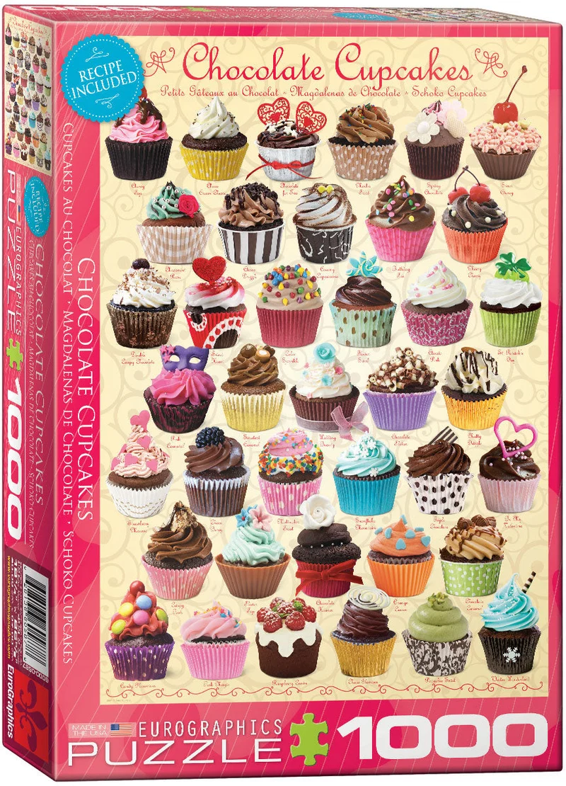 PFG Chocolate Cupcakes (Recipe Included) (Usage/Used - PUZZLES FOR GOOD)