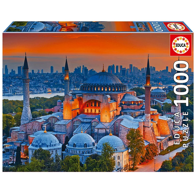 PFG Blue Mosque, Istanbul (1000 pcs) (Usage/Used - PUZZLES FOR GOOD)