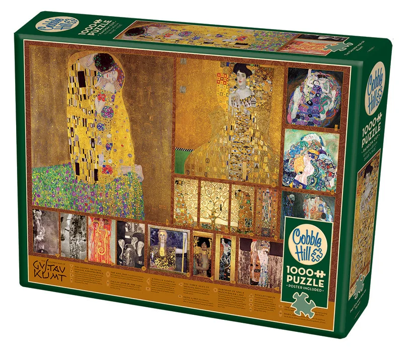 PFG The Golden Age Of Klimt, Gustav Klimt (1000pcs) (Usage/Used - PUZZLES FOR GOOD)
