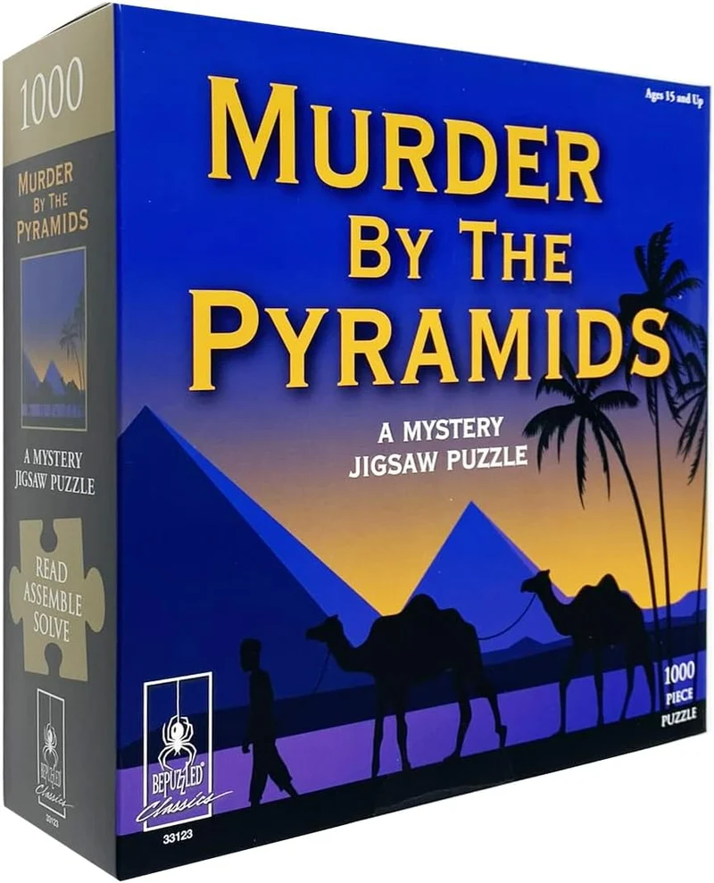 Classic Murder Mystery Puzzle - Murder by the Pyramids