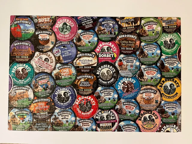 PFG Ben & Jerry's Flipping Our Lids (PUZZLES FOR GOOD)