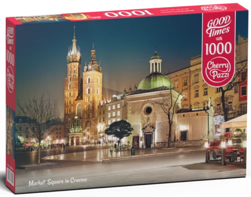 PFG Market Square in Cracow (1000pcs) (Usage/Used - PUZZLES FOR GOOD)
