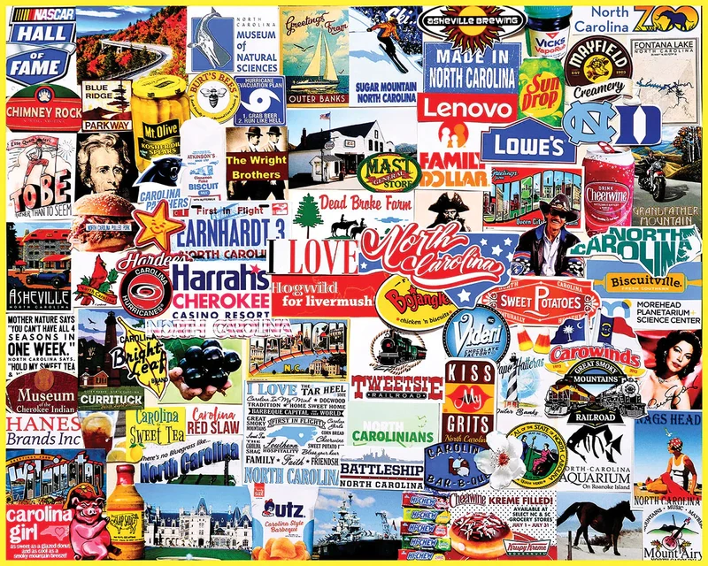 PFG I Love North Carolina, Charlie Girard (Usage/Used - PUZZLES FOR GOOD)