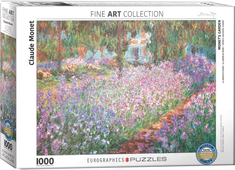 PFG Monet's Garden, Claude Monet (1000pcs) (Usage/Used - PUZZLES FOR GOOD)