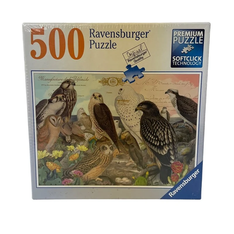 PFG Ravensburger Birds of Prey (500pcs) (Usage/Used - PUZZLES FOR GOOD)