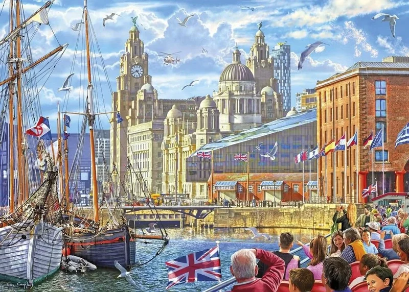 Albert Dock, Liverpool (1000pcs)