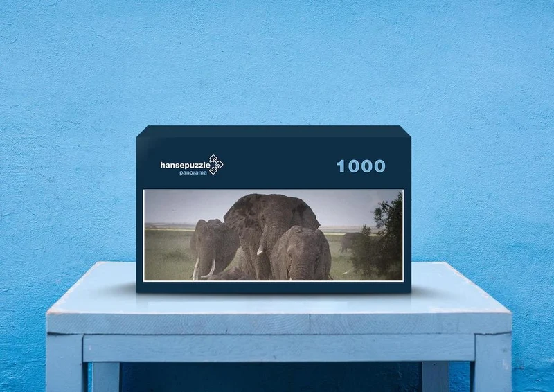 81821 Natur - Elefantenfamilie Puzzle