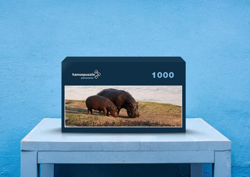 84129 Natur - Nilpferd Puzzle