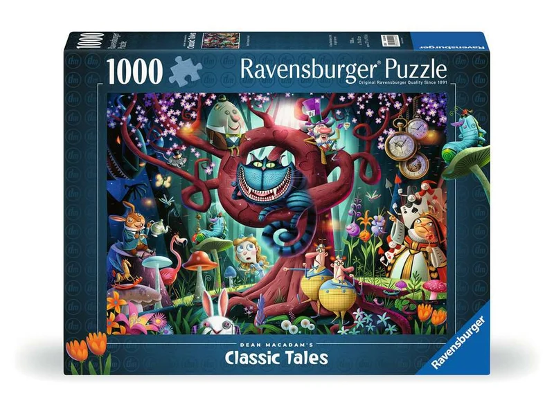 DMG Ravensburger Classic Tales - Most Everyone Is Mad, Dean MacAdam (1000pcs) (DAMAGED BOX)