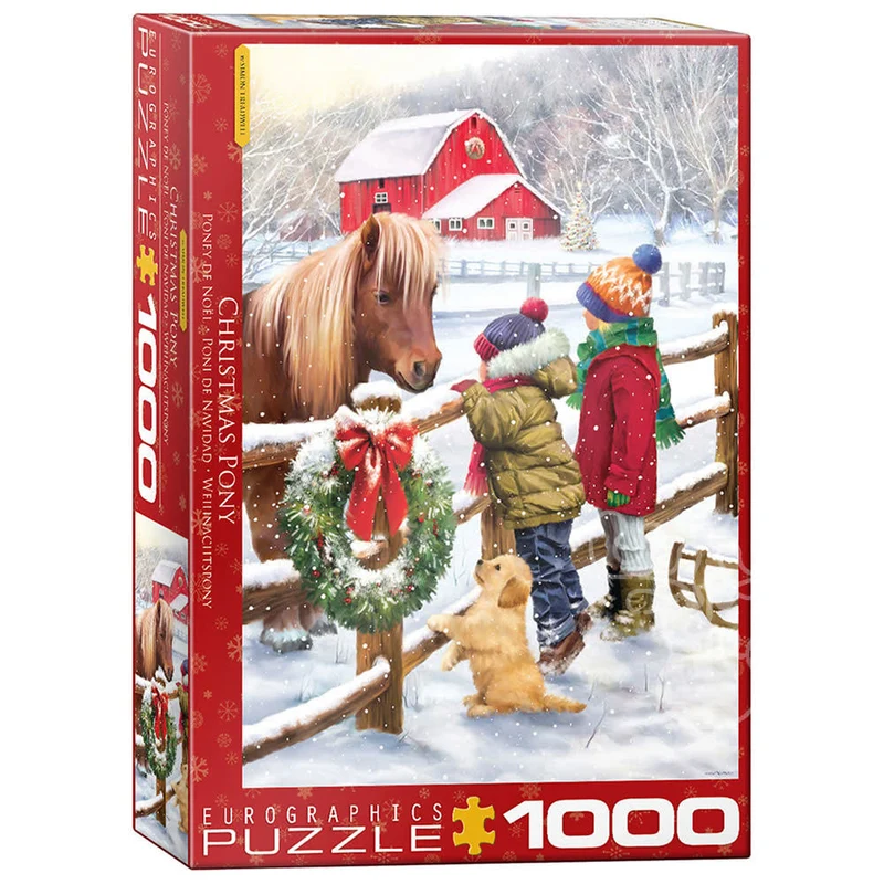 PFG Christmas Pony, Simon Treadwell (Usage/used - PUZZLES FOR GOOD)