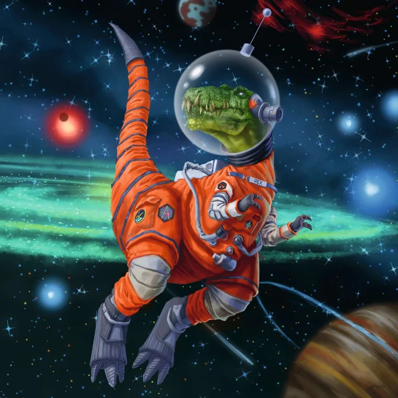 Ravensburger Dinosaurs in Space (3 x 49 pcs)
