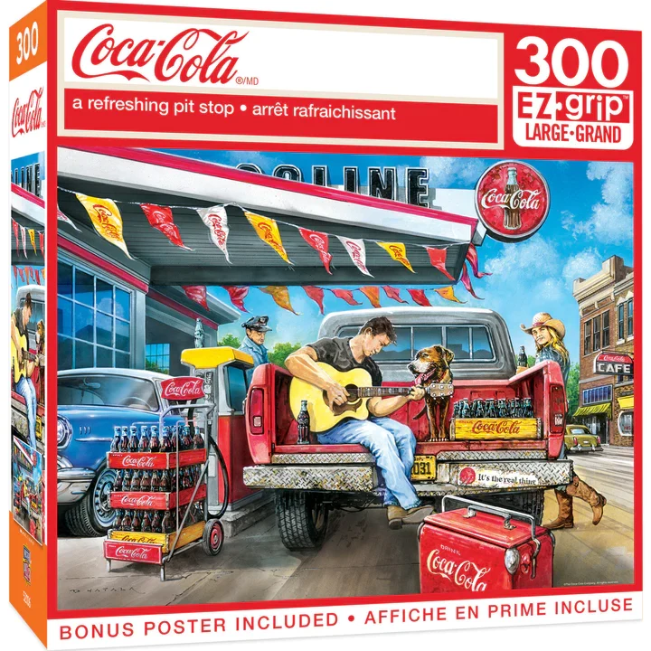 Coca-Cola - A Refreshing Pit-Stop (300pcs) (EZ Grip)