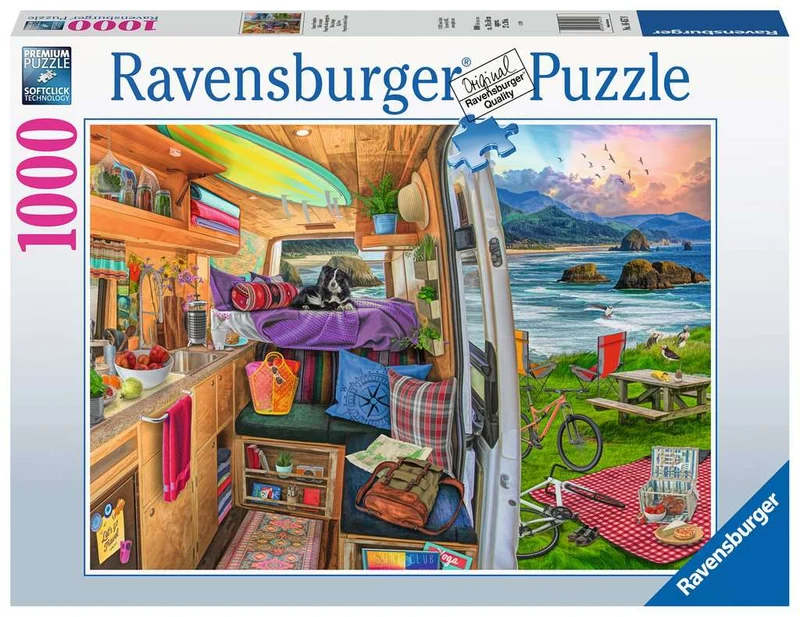 PFG Ravensburger Rig Views (1000pcs) (Usage/Used - PUZZLES FOR GOOD)