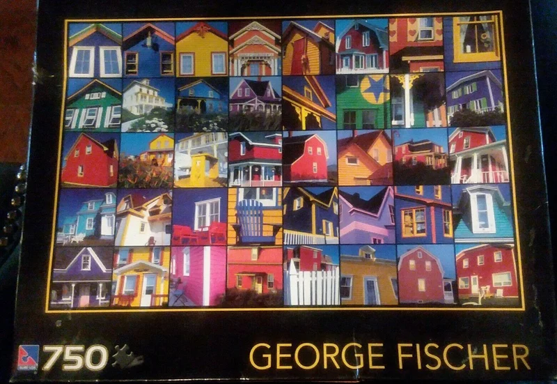 PFG Houses of Magdalen Islands (Usage/Used - PUZZLES FOR GOOD)