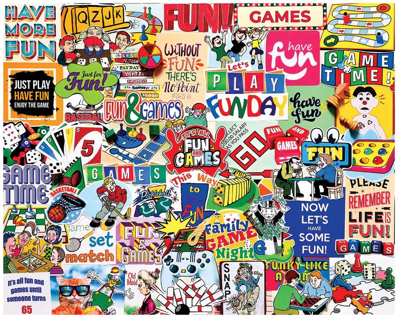 It's All Fun & Games, Charlie Girard (1000pcs)