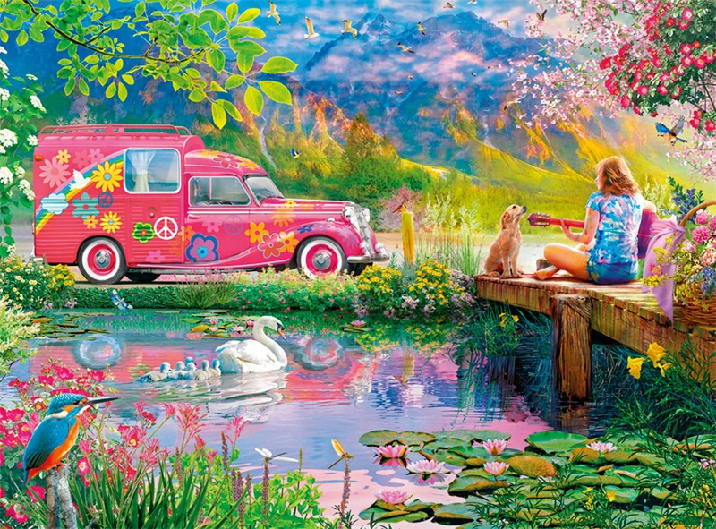 PFG Hippie Heaven, Angelo Bonito (Usage/Used - PUZZLES FOR GOOD)