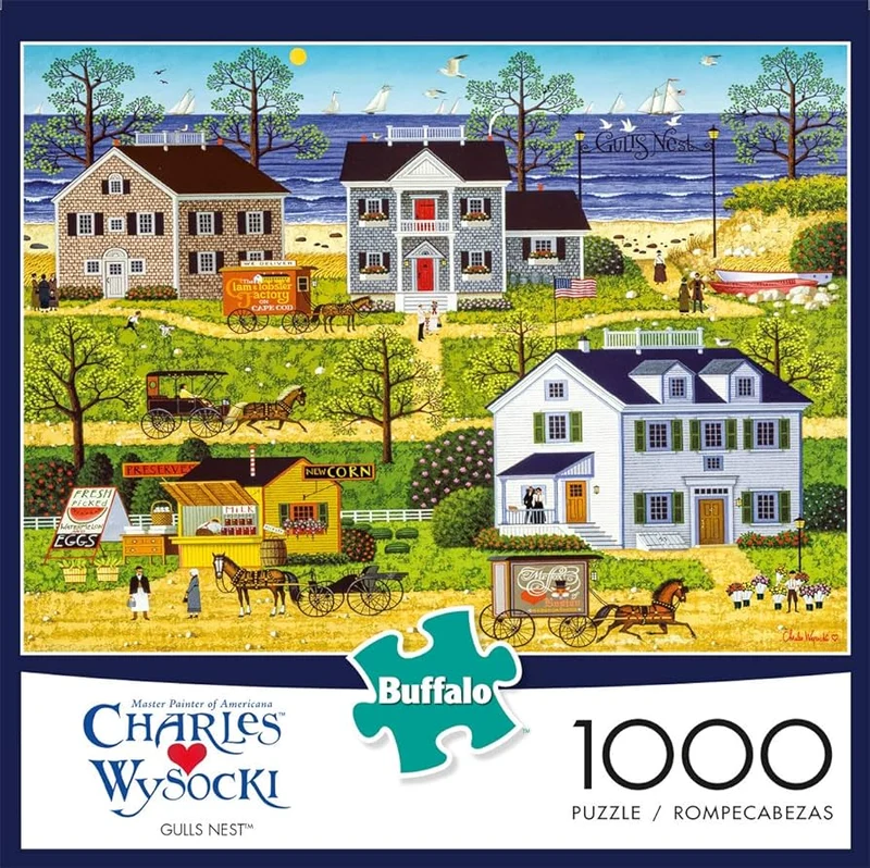 PFG Gulls Nest, Charles Wysocki (Usage/Used - PUZZLES FOR GOOD)
